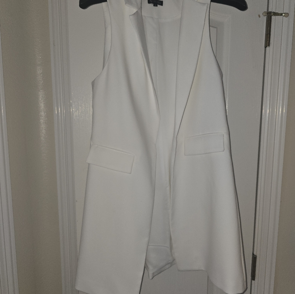 Elegant White Women's Jumpsuit